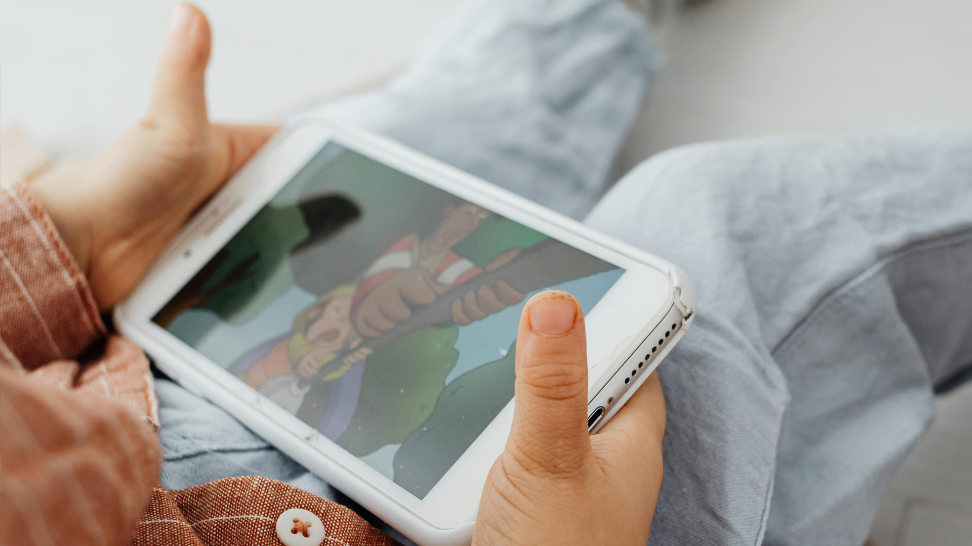 uso de telas por crianças