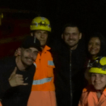 Resgate de turistas na Serra do Lopo, em Extrema, pelo Corpo de Bombeiros em 2025.